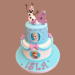 Bolo De Aniversário Frozen – O Gato Comeu-Te a Língua